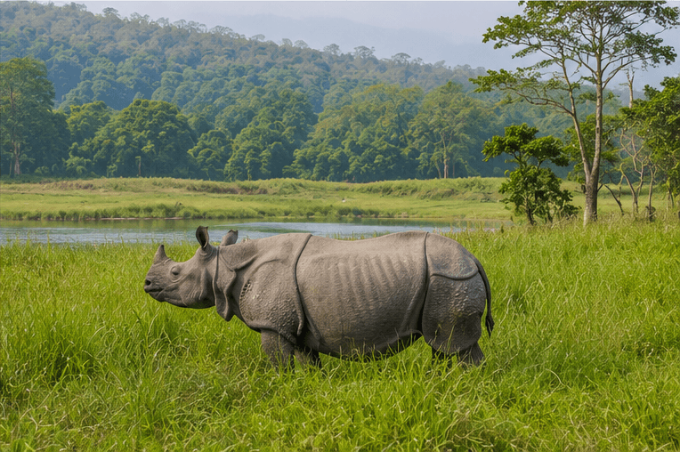 Meghalaya & Kaziranga: Abode of Clouds & Wildlife