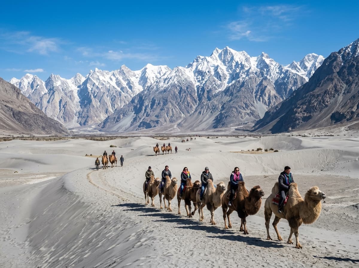 Nubra Valley & Hunder Sand Dunes